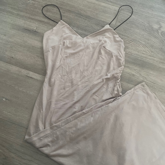 Womens Spaghetti Strap Bodycon Dress - Picture 1 of 2